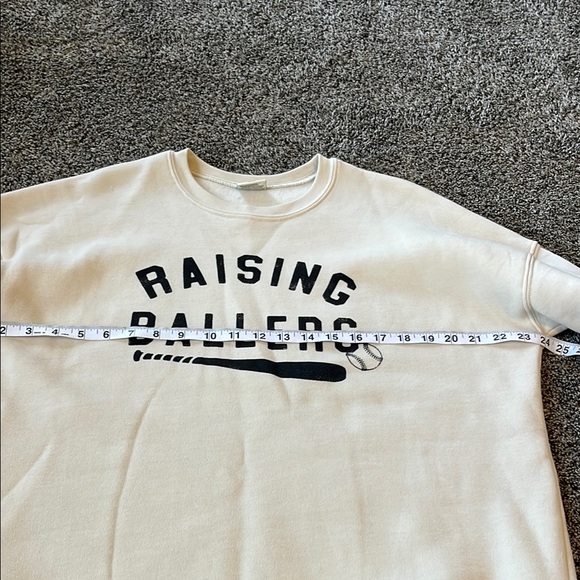 Raising Ballers Cream Sweater ⚾️ - Picture 6 of 11